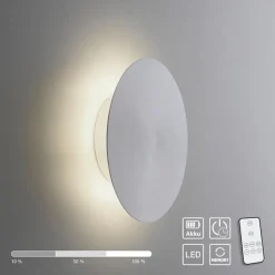 Aluminium LED wandlamp op accu 3-standen dimbaar>Straluma Cheap