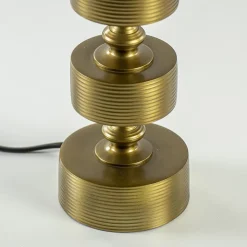 Antiek bronzen lampvoet Gody Light and Living><noscript><img width=