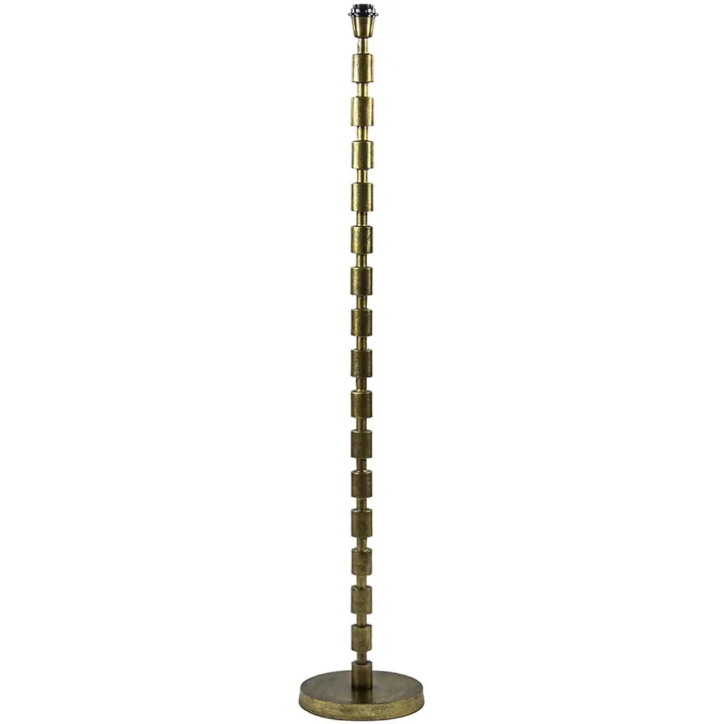 Antiek bronzen vloerlamp Malinda exclusief kap>Straluma Fashion