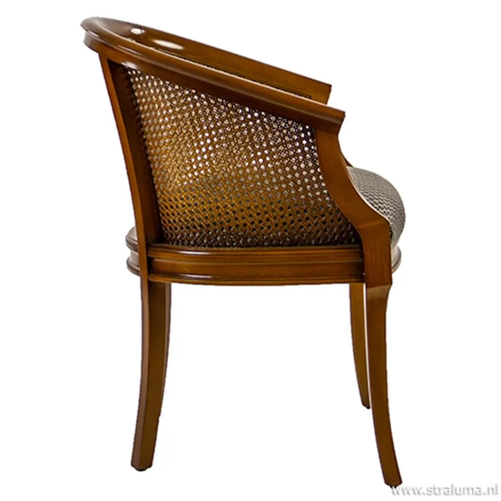 Armstoel met webbing en stoffen zitting>Straluma Clearance