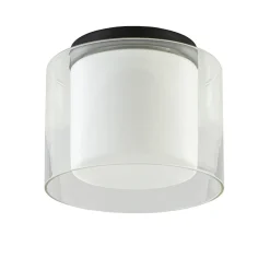 Badkamer plafondlamp helder met opaal glas IP44>Straluma Sale