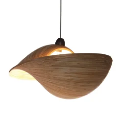Bamboe hanglamp schelp 50 cm><noscript><img width=