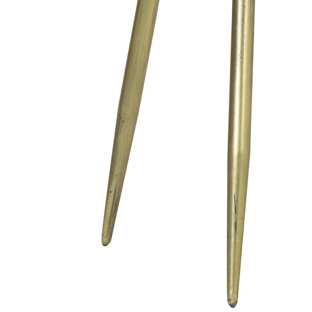 Bijzettafel Envira antiek goud Ø35x98,5 cm>Straluma Best Sale
