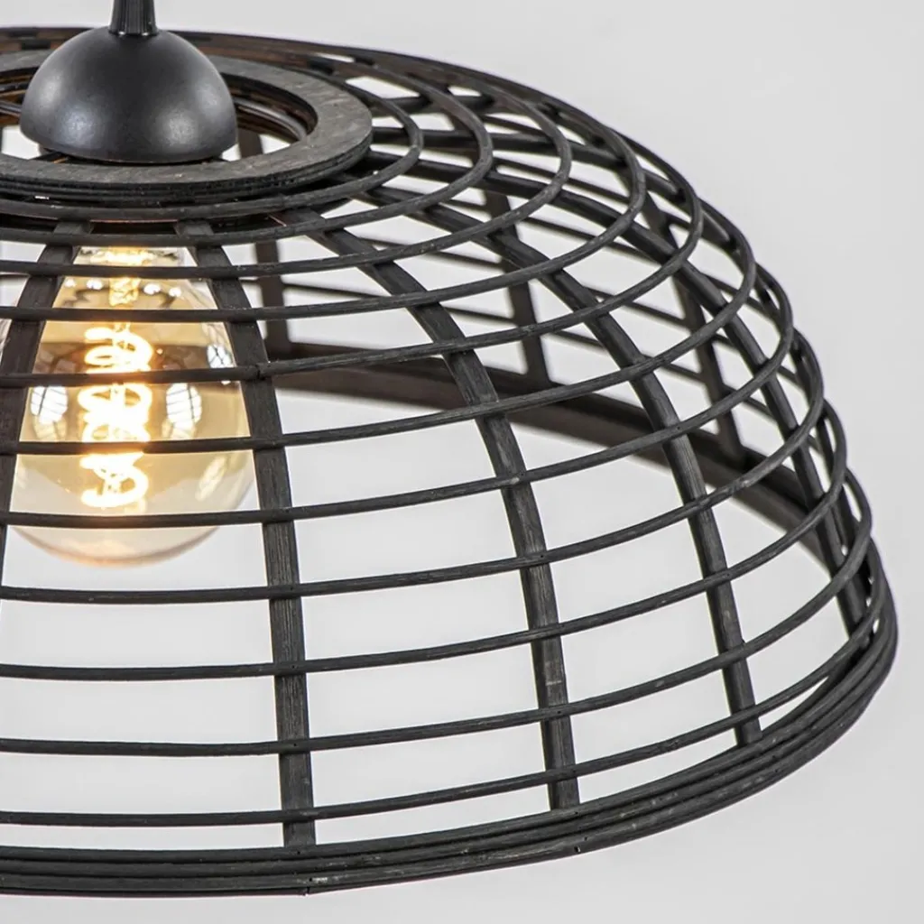 Botanisch landelijke hanglamp zwart>Straluma Best