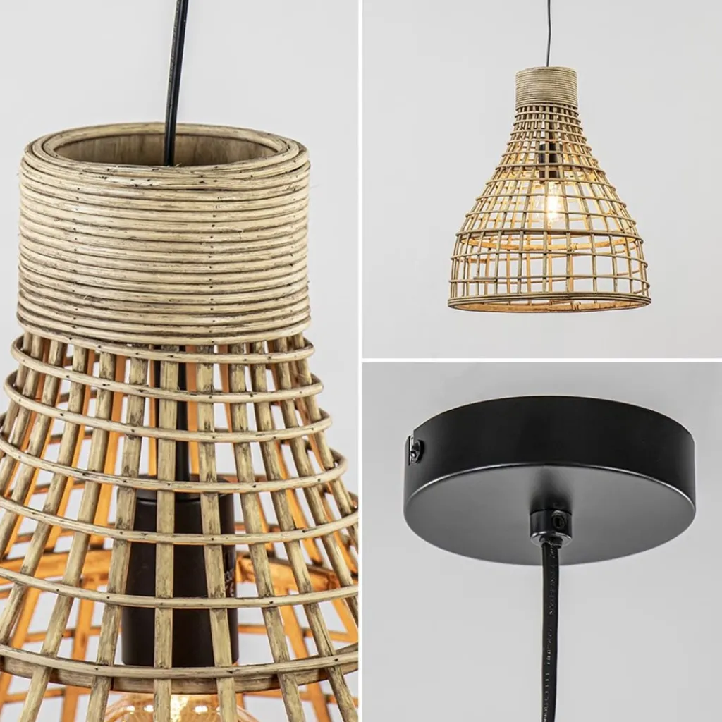 Botanische hanglamp Puerto rotan naturel>Straluma Discount