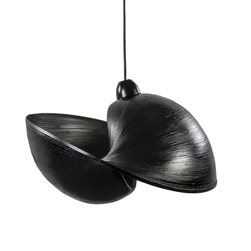 Botanische hanglamp zwart 50 cm>Straluma Online