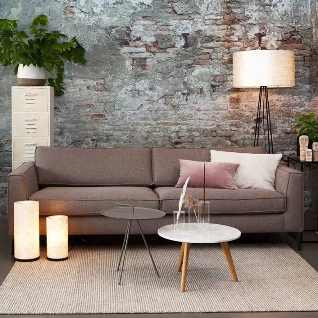 Botanische tafellamp cilinder met capiz schelpen wit>Straluma Hot
