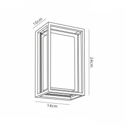 Buitenlamp antraciet IP65><noscript><img width=
