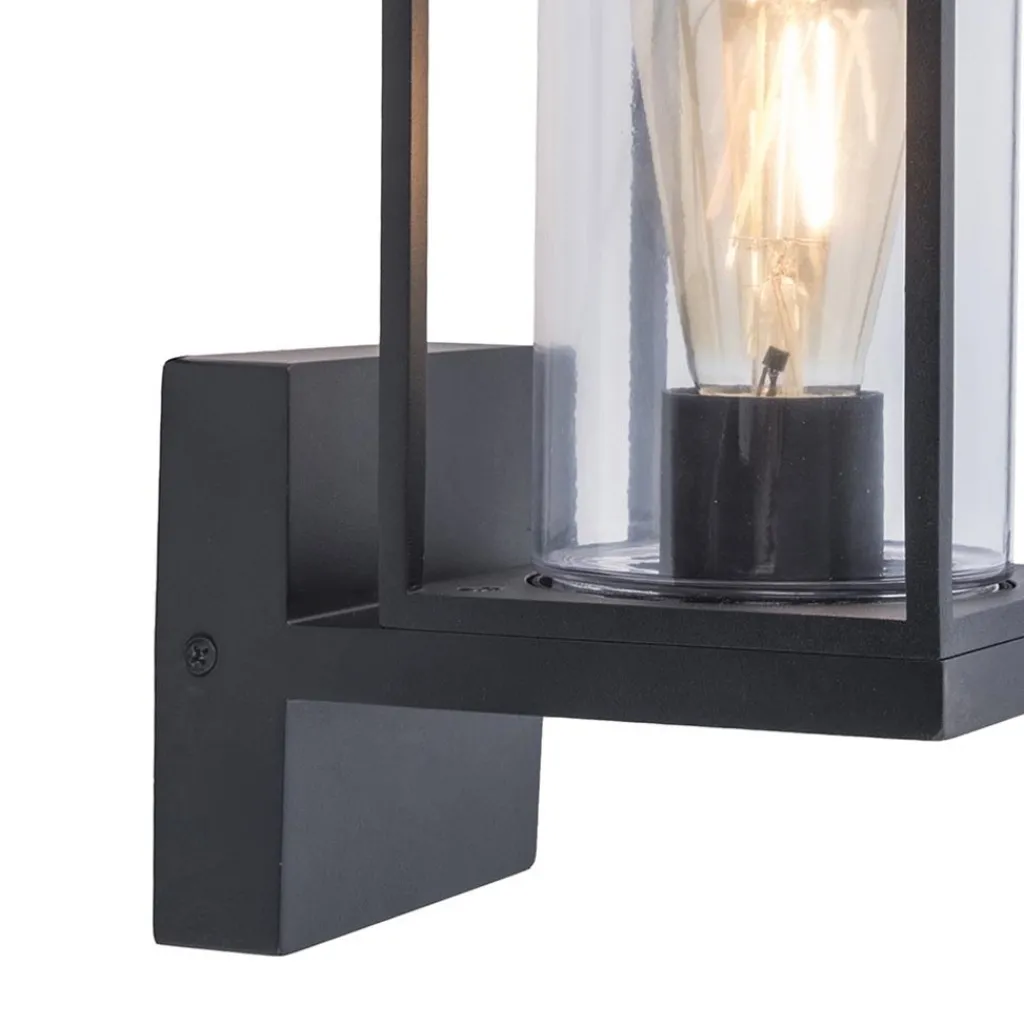 Buitenlamp Flair lantaarn op voet zwart IP44>Straluma Store