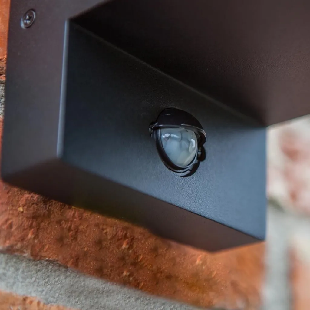 Buitenlamp lantaarn zwart met bewegingssensor>Straluma Cheap