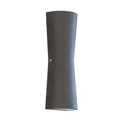 Buitenlamp wand antraciet up+down IP54>Straluma Online