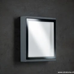 Buitenlamp wand rechthoek antraciet IP54><noscript><img width=