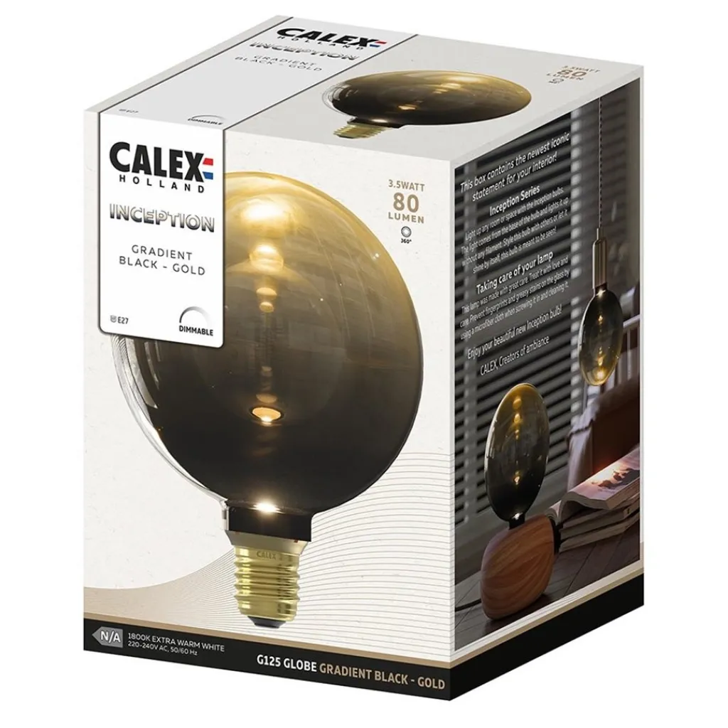 Calex Inception G125 Gradient black/gold dimbaar>Straluma Outlet