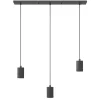 Calex multipendel 3-lichts balk E27 pendels zwart>Straluma Discount