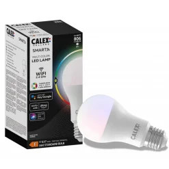 Calex Smart Home E27 A60 LED lichtbron 9.4W RGBW><noscript><img width=