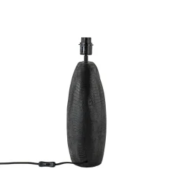 Chique lampvoet Skeld mat zwart exclusief kap><noscript><img width=