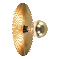 Decoratieve wand/plafondlamp goud met zwart>Straluma Sale