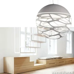 Design hanglamp Kelly bol wit><noscript><img width=