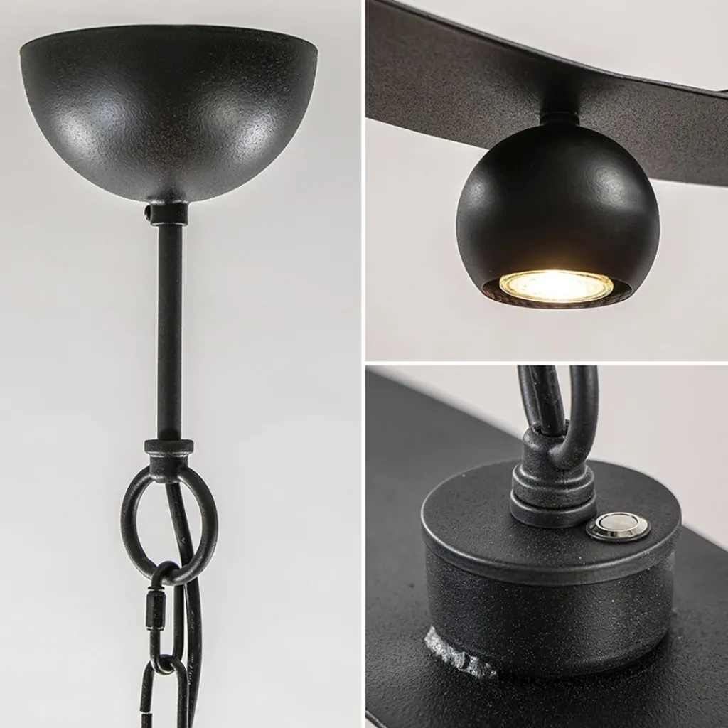 Design hanglamp textured black ovaal>Straluma Sale