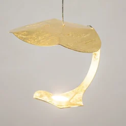 Design LED hanglamp 3-lichts rond goldleaf><noscript><img width=