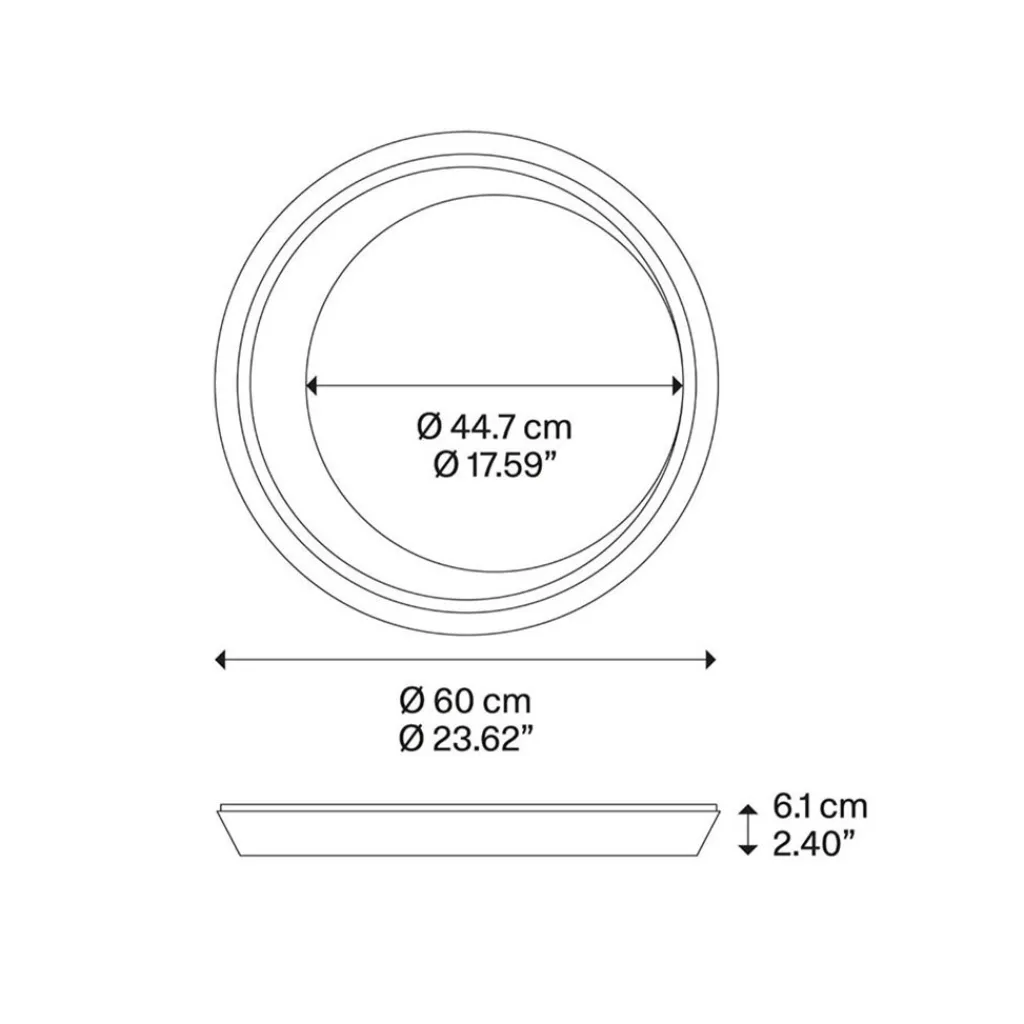 Design plafondlamp Tidal champagne>Straluma Cheap