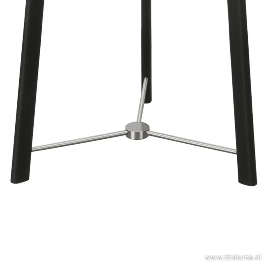 Design staande lamp zwart staal dimbaar>Straluma Fashion