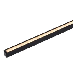 Design wandlamp badkamer LED zwart 90 cm><noscript><img width=