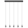 Eettafelhanglamp Clear Egg met zwart inclusief LED>Straluma Discount