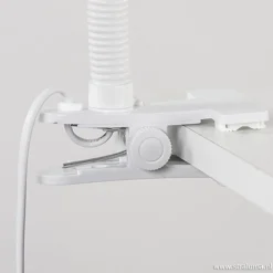 Functionele klemlamp wit verstelbaar><noscript><img width=
