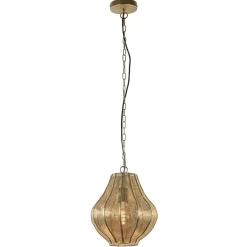 Gouden Oosterse hanglamp Micha met ketting Light & Living>Straluma Hot
