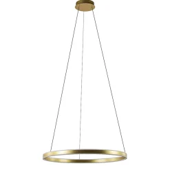 Grote design hanglamp LED gouden ring>Straluma Fashion