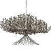 Grote design hanglamp ovaal oud zilver>Straluma New