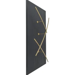 Grote design wandlamp met gouden kapjes>Straluma Discount