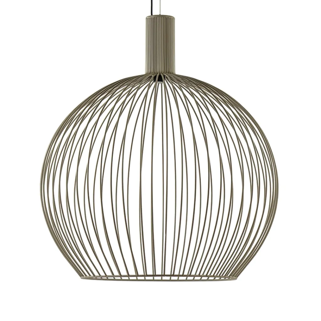 Grote eettafelhanglamp draad mat zand>Straluma Outlet