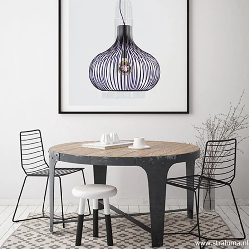 Hanglamp Aglio draad zwart 60cm>Straluma Store