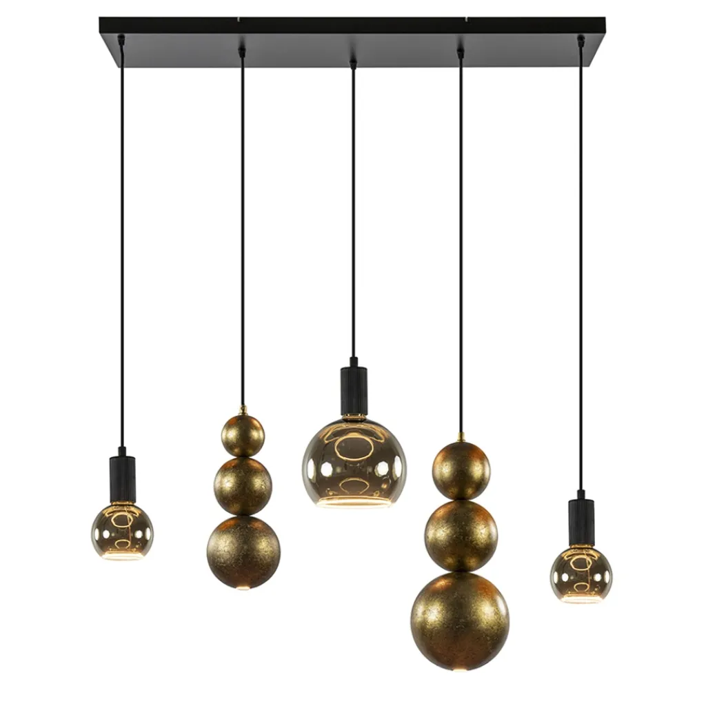 Hanglamp Allure 5l brons>Straluma Fashion