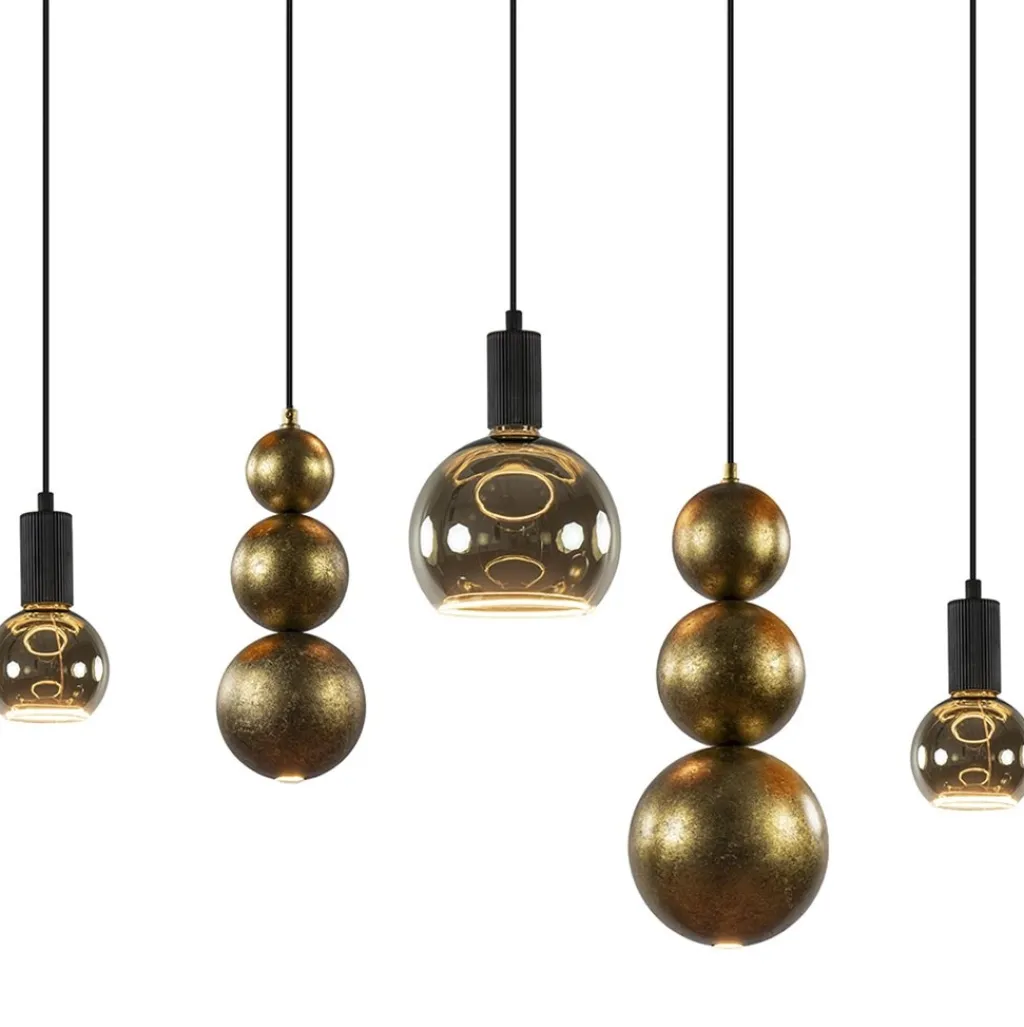 Hanglamp Allure 5l brons>Straluma Fashion