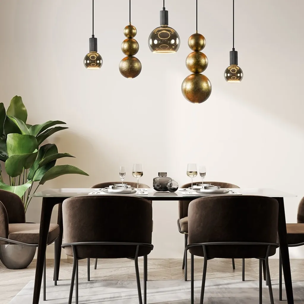 Hanglamp Allure 5l brons>Straluma Fashion