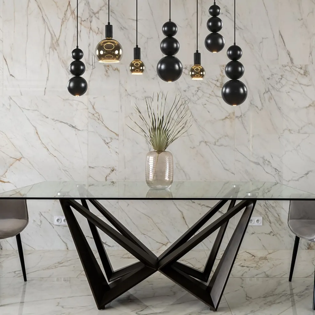 Hanglamp Allure 7l zwart>Straluma Outlet