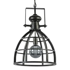 Hanglamp Amy zwartstaal industrieel>Straluma Discount