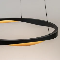Hanglamp Ascoli 85 ring zwart/matgoud><noscript><img width=
