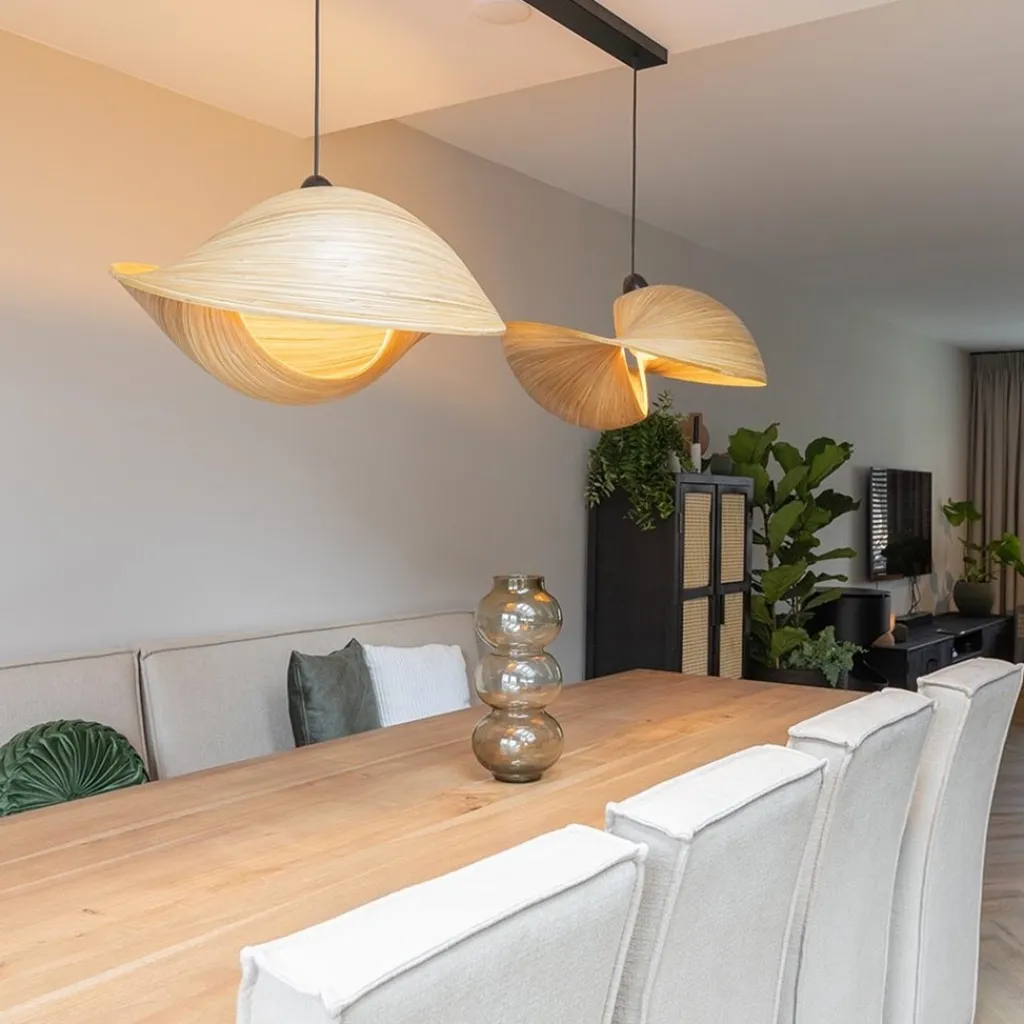 Hanglamp bamboe schelp 60cm>Straluma Best