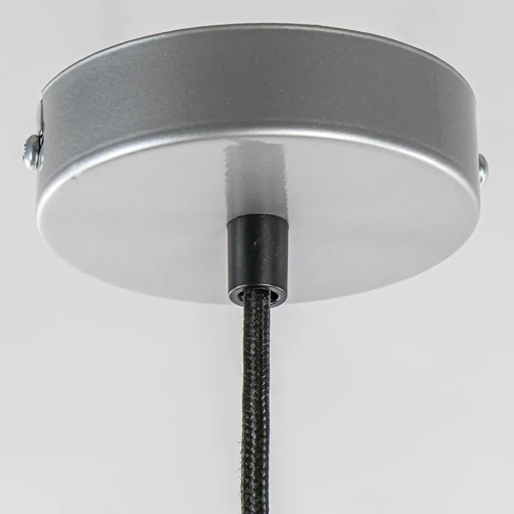 Hanglamp bloem kinderkamer grijs/roze>Straluma Discount