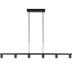 Hanglamp Bounce 6L 160cm zwart>Straluma Clearance