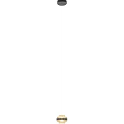 Hanglamp Dynasty 1L zwart/amber>Straluma Sale
