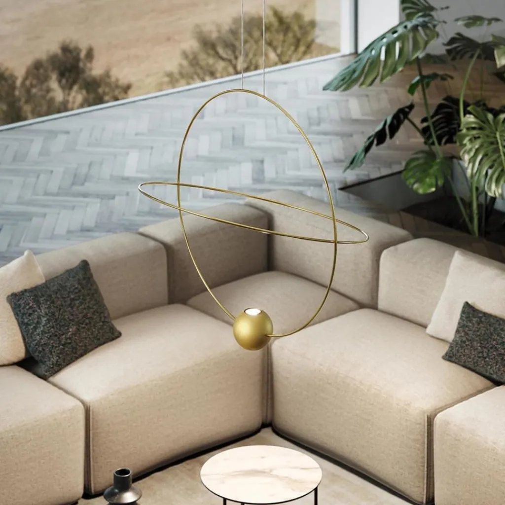 Hanglamp Elara 80 goud>Straluma Flash Sale