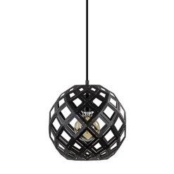 Hanglamp Emma bol zwart 30cm>Straluma Best