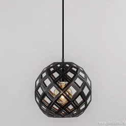 Hanglamp Emma bol zwart 30cm>Straluma Best