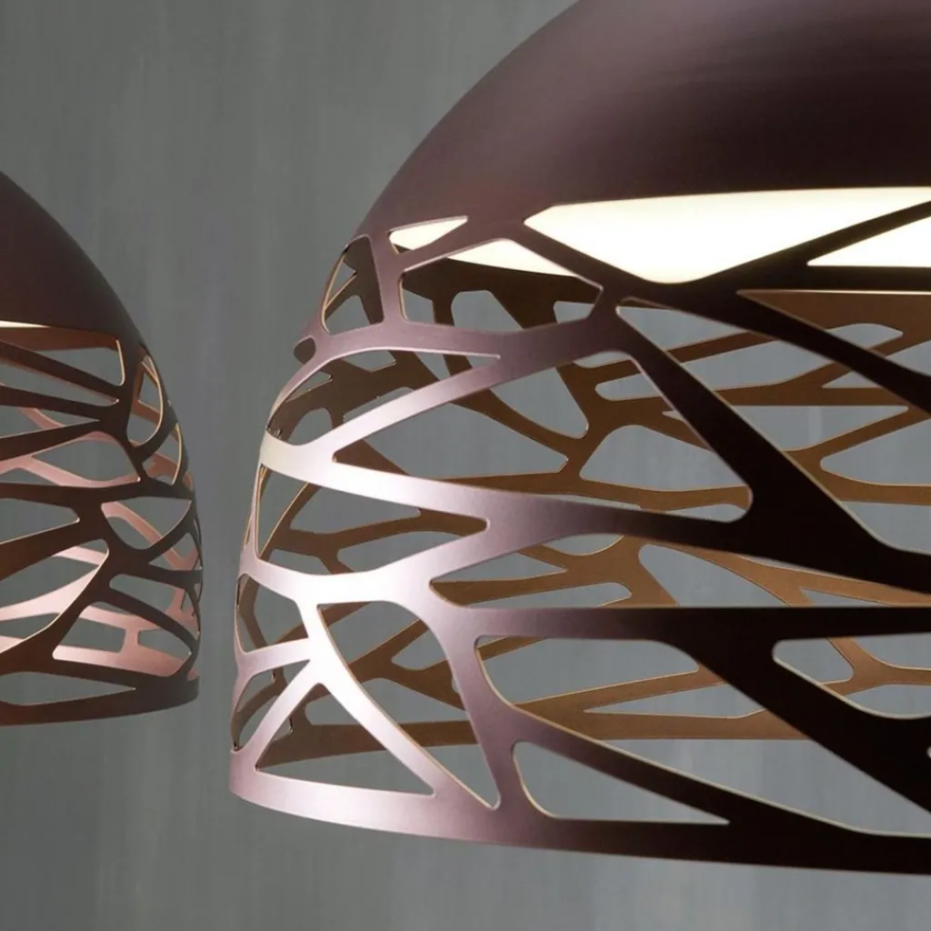 Hanglamp koepel brons 60cm 3xe27>Straluma Store