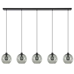 Hanglamp 5L balk + smoke glas 160cm>Straluma Sale